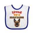 thumbnail image 1 of Inktastic Belgian Malinois Dog Boys or Girls Baby Bib, 1 of 4