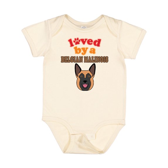 Inktastic Belgian Malinois Dog Gift Boys or Girls Baby Bodysuit