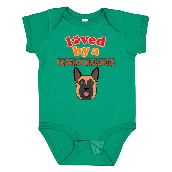 Inktastic Belgian Malinois Dog Gift Boys or Girls Baby Bodysuit