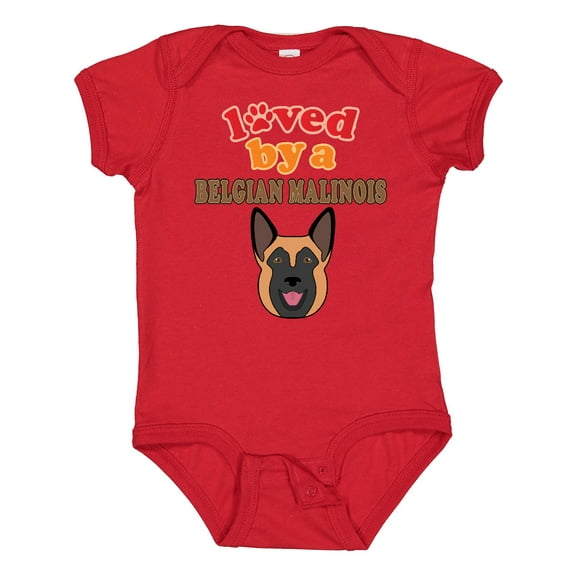 Inktastic Belgian Malinois Dog Gift Boys or Girls Baby Bodysuit