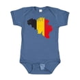 thumbnail image 1 of Inktastic Belgian Map Flag Boys or Girls Baby Bodysuit, 1 of 5