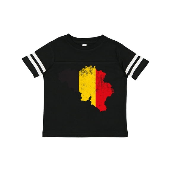 Inktastic Belgian Map Flag Boys or Girls Toddler T-Shirt