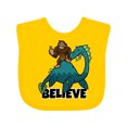thumbnail image 1 of Inktastic Believe Boys or Girls Baby Bib, 1 of 4