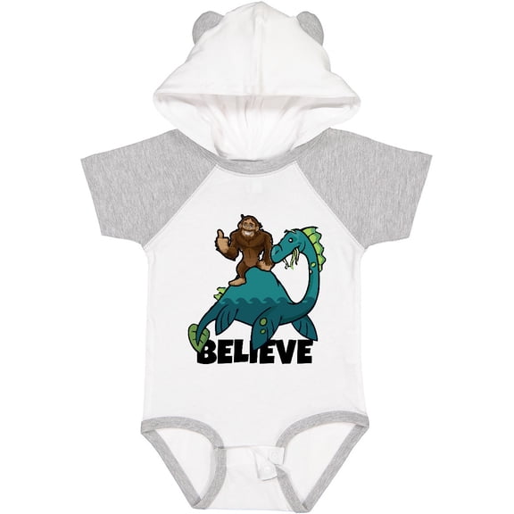 Inktastic Believe Boys or Girls Baby Bodysuit
