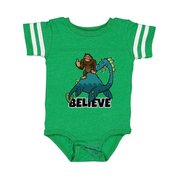Inktastic Believe Boys or Girls Baby Bodysuit