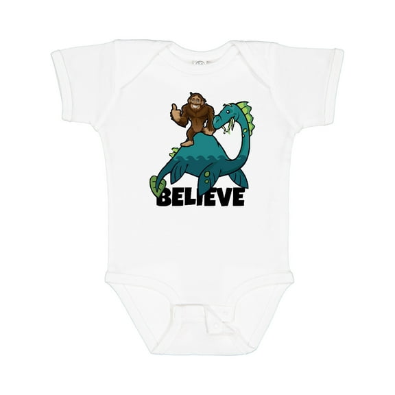 Inktastic Believe Boys or Girls Baby Bodysuit
