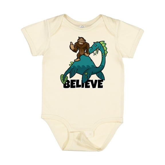 Inktastic Believe Boys or Girls Baby Bodysuit