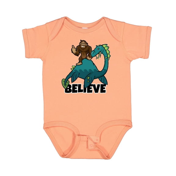 Inktastic Believe Boys or Girls Baby Bodysuit