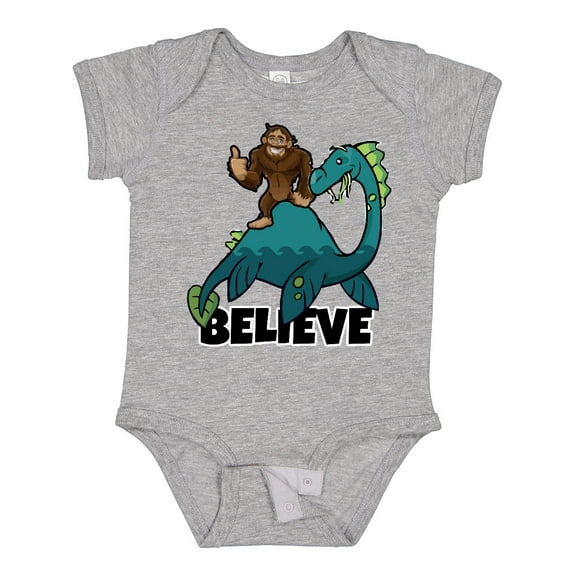 Inktastic Believe Boys or Girls Baby Bodysuit