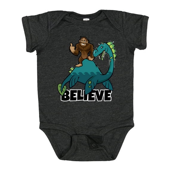Inktastic Believe Boys or Girls Baby Bodysuit