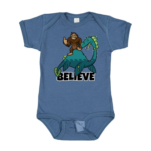 Inktastic Believe Boys or Girls Baby Bodysuit