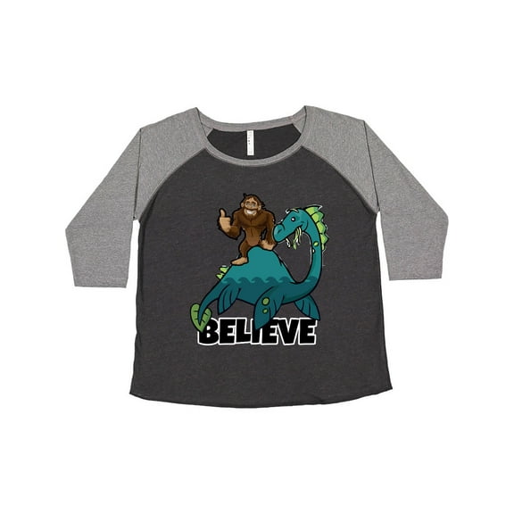 Inktastic Believe Women's Plus Size T-Shirt