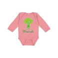 thumbnail image 1 of Inktastic Believe in Broccoli Boys or Girls Long Sleeve Baby Bodysuit, 1 of 5