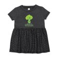 thumbnail image 1 of Inktastic Believe in Broccoli Girls Baby Dress, 1 of 5