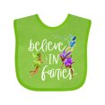 thumbnail image 1 of Inktastic Believe in Fairies Boys or Girls Baby Bib, 1 of 4
