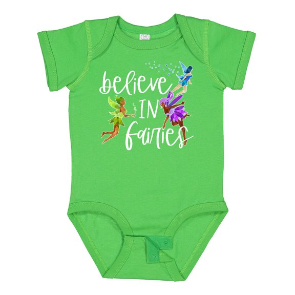 Inktastic Believe in Fairies Boys or Girls Baby Bodysuit