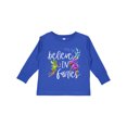 thumbnail image 1 of Inktastic Believe in Fairies Boys or Girls Long Sleeve Toddler T-Shirt, 1 of 5