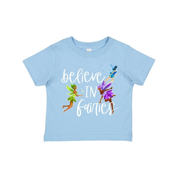Inktastic Believe in Fairies Boys or Girls Toddler T-Shirt