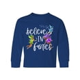 thumbnail image 1 of Inktastic Believe in Fairies Long Sleeve Youth T-Shirt, 1 of 5