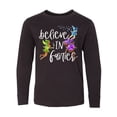 thumbnail image 1 of Inktastic Believe in Fairies Long Sleeve Youth T-Shirt, 1 of 5
