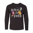 thumbnail image 1 of Inktastic Believe in Fairies Long Sleeve Youth T-Shirt, 1 of 5