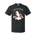 thumbnail image 1 of Inktastic Believe in Unicorns T-Shirt, 1 of 5