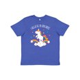 thumbnail image 1 of Inktastic Believe in Unicorns Youth T-Shirt, 1 of 5