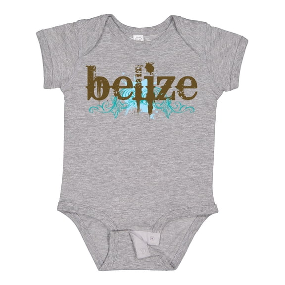 Inktastic Belize Country Grunge Shirts Boys or Girls Baby Bodysuit
