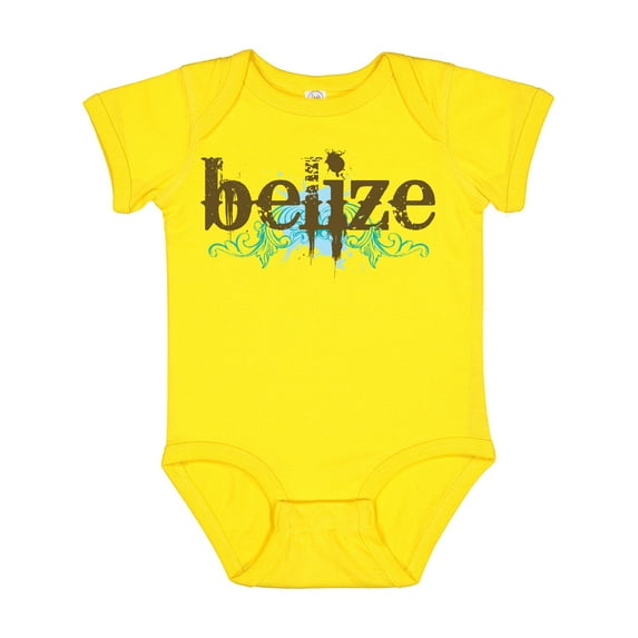 Inktastic Belize Country Grunge Shirts Boys or Girls Baby Bodysuit