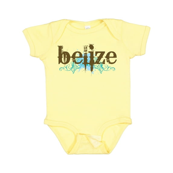 Inktastic Belize Country Grunge Shirts Boys or Girls Baby Bodysuit