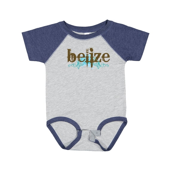 Inktastic Belize Country Grunge Shirts Boys or Girls Baby Bodysuit