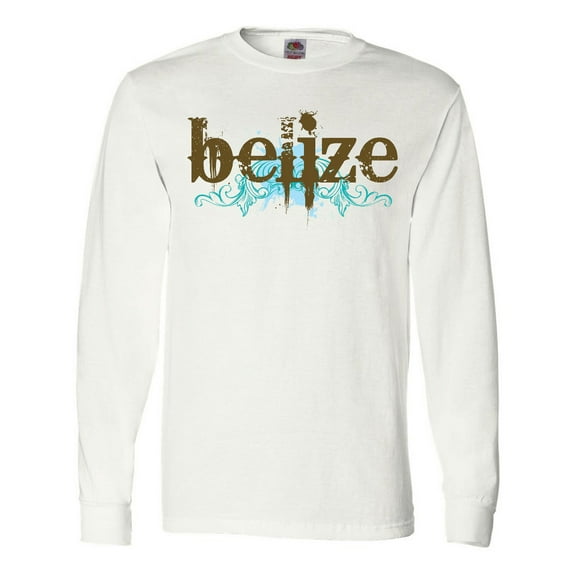 Inktastic Belize Country Grunge Shirts Long Sleeve T-Shirt