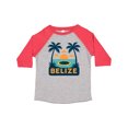 thumbnail image 1 of Inktastic Belize Tropical Sunset with Palm Trees Boys or Girls Toddler T-Shirt, 1 of 5