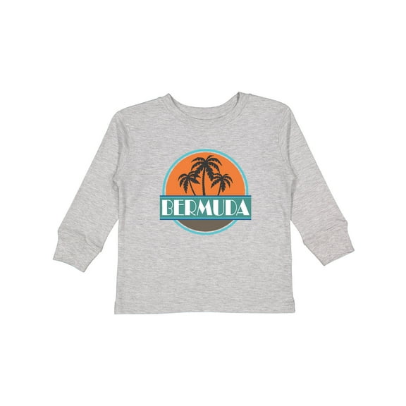 Inktastic Bermuda Vacation Trip Boys or Girls Long Sleeve Toddler T-Shirt