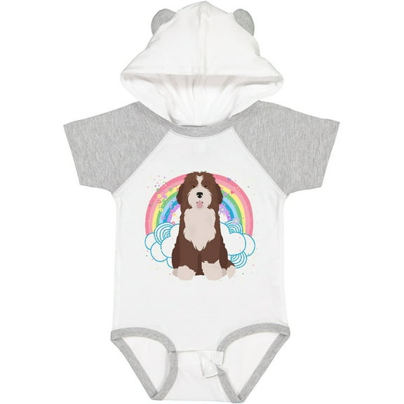 Inktastic Bernedoodle Dog Gifts Girls Baby Bodysuit