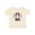 thumbnail image 1 of Inktastic Bernedoodle Dog Girls Baby T-Shirt, 1 of 5