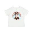thumbnail image 1 of Inktastic Bernedoodle Dog Girls Baby T-Shirt, 1 of 5