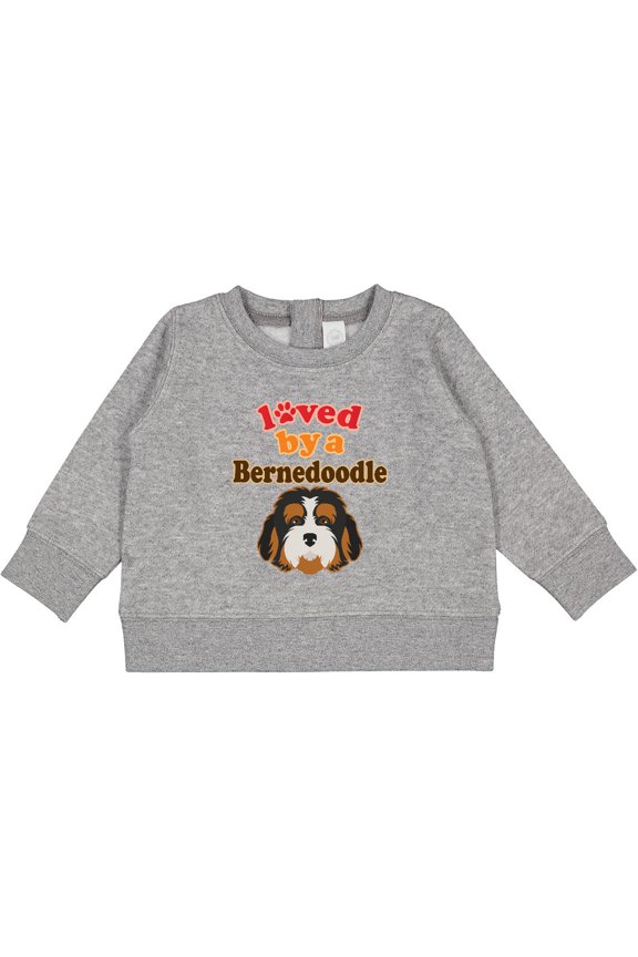 Bernedoodle Dog Lover Baby Sweatshirt