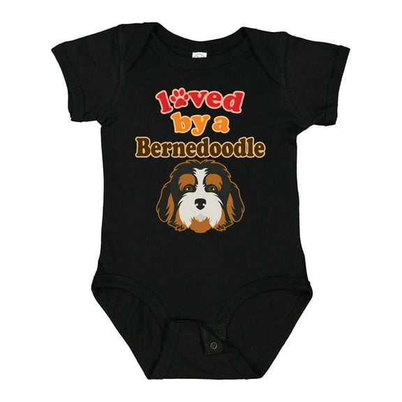 Inktastic Bernedoodle Dog Lover Boys or Girls Baby Bodysuit