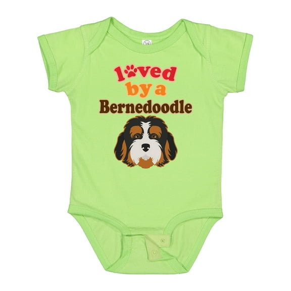 Inktastic Bernedoodle Dog Lover Boys or Girls Baby Bodysuit