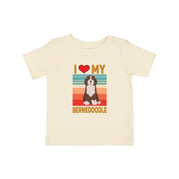 Inktastic Bernedoodle Dog Lover Boys or Girls Baby T-Shirt