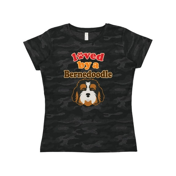 Inktastic Bernedoodle Dog Lover Women's T-Shirt
