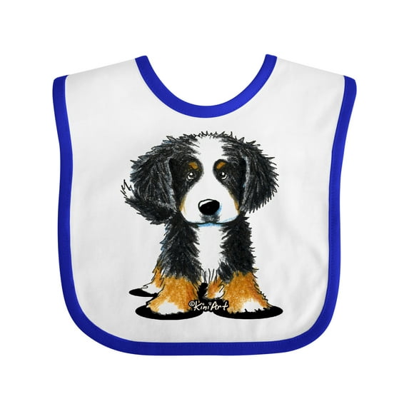 Inktastic Bernese Mountain Dog Boys or Girls Baby Bib