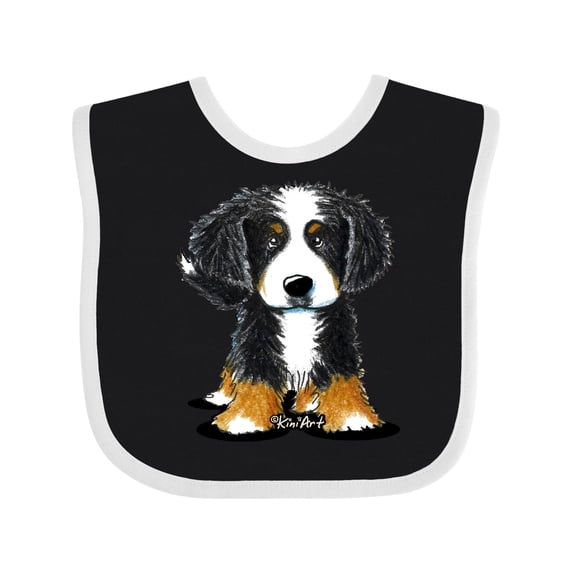 Inktastic Bernese Mountain Dog Boys or Girls Baby Bib