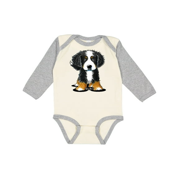 Inktastic Bernese Mountain Dog Boys or Girls Long Sleeve Baby Bodysuit