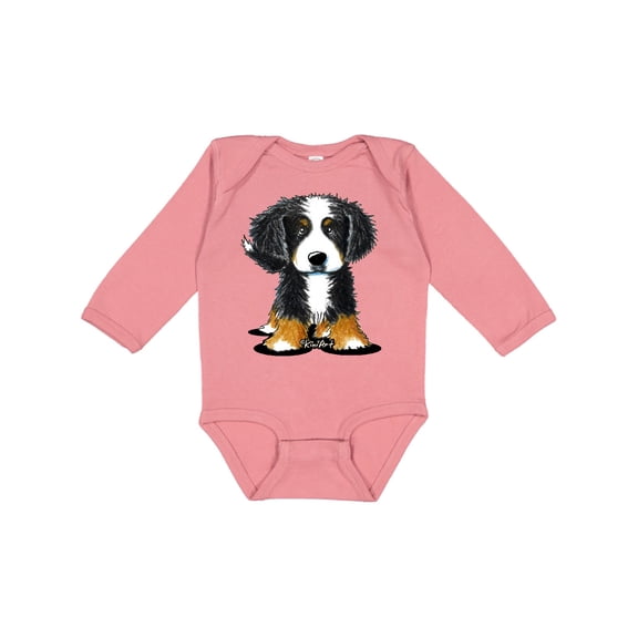 Inktastic Bernese Mountain Dog Boys or Girls Long Sleeve Baby Bodysuit