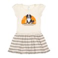 thumbnail image 1 of Inktastic Bernese Mountain Dog Gifts Gift Toddler Girl Dress, 1 of 4
