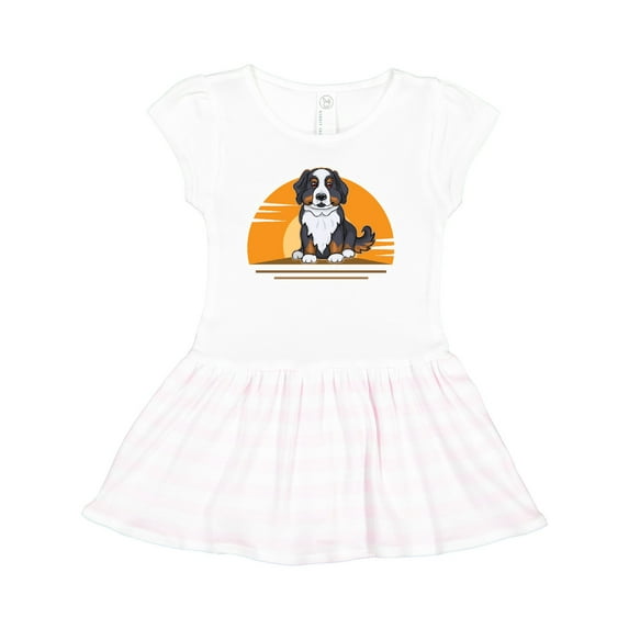 Inktastic Bernese Mountain Dog Gifts Girls Toddler Dress