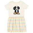 thumbnail image 1 of Inktastic Bernese Mountain Dog Girls Toddler Dress, 1 of 5