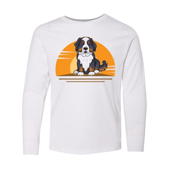 Inktastic Bernese Mountain Dog Long Sleeve Youth T-Shirt